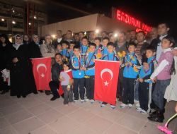 Erzurum’un gururu oldular